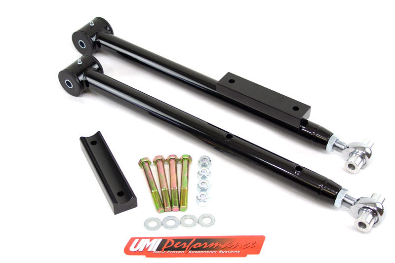 UMI Performance 3614-b | 91-96 Impala SS Adjustable Extended Length Lower Control Arms- Rod Ends; 1991-1996