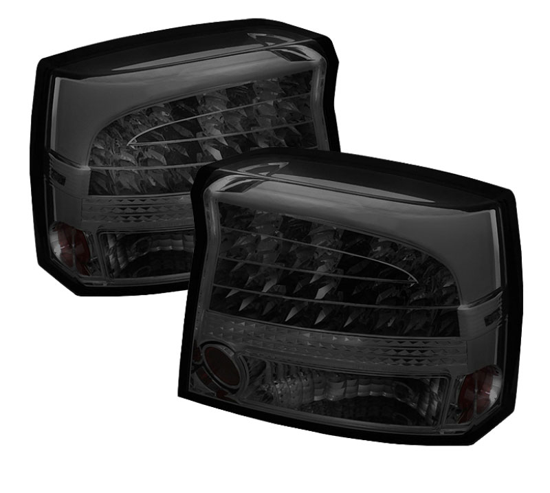 SPYDER 5031693 | Spyder Dodge Charger LED Tail Lights - Smoke - (ALT-YD-DCH09-LED-SM); 2009-2010