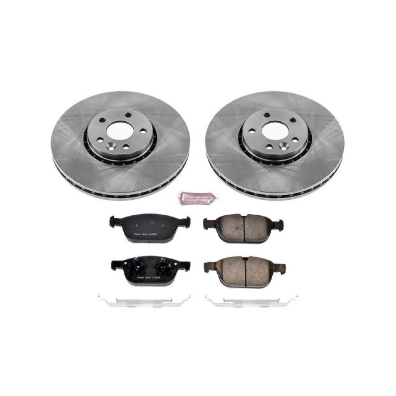 PowerStop koe5702 | Power Stop 10-15 Volvo XC60 Front Autospecialty Brake Kit; 2010-2015