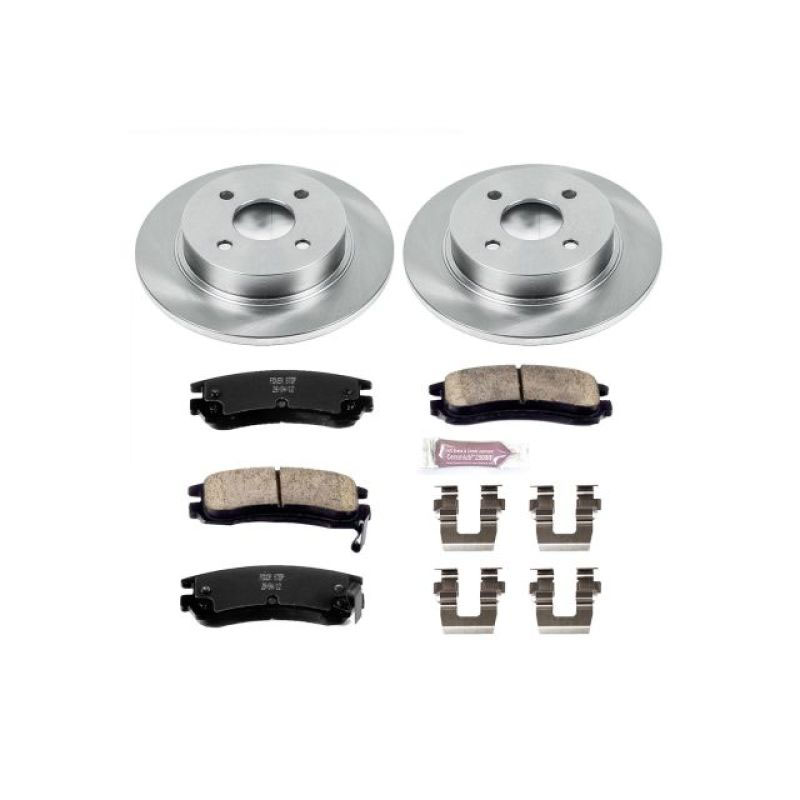 PowerStop koe5133 | Power Stop 96-98 Saturn SC1 Rear Autospecialty Brake Kit; 1996-1998