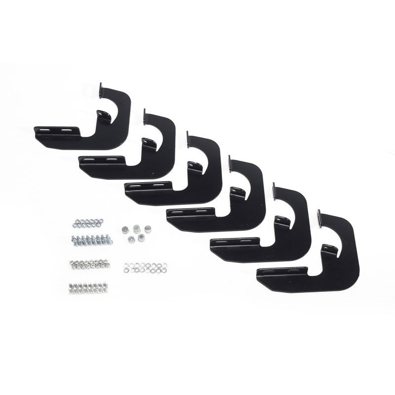 Westin 27-1645 | 2005-2013 Chevrolet/GMC Suburban/Tahoe/Yukon/Yukon XL Running Board Mount Kit - Black; 2005-2013