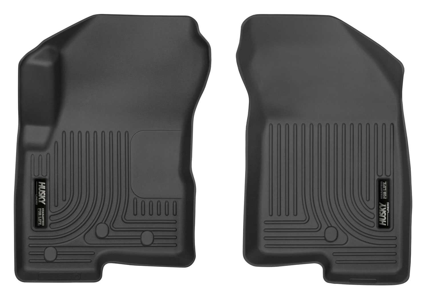 Husky Liners 13001 | Weatherbeater Series Front Floor Liners Jeep Patriot; 2007-2017