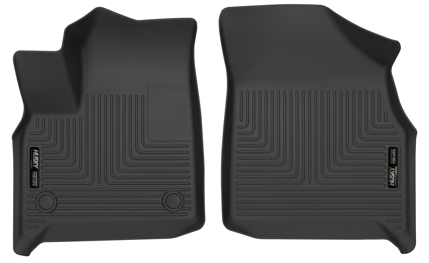 Husky Liners 13251 | Weatherbeater Series Front Floor Liners Chevrolet Traverse; 2018-2022