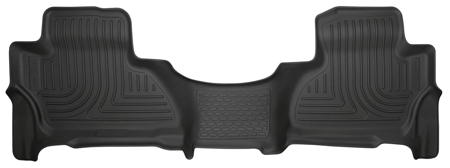 Husky Liners 14121 | Weatherbeater Series 2nd Seat Floor Liner Cadillac Escalade; 2015-2018