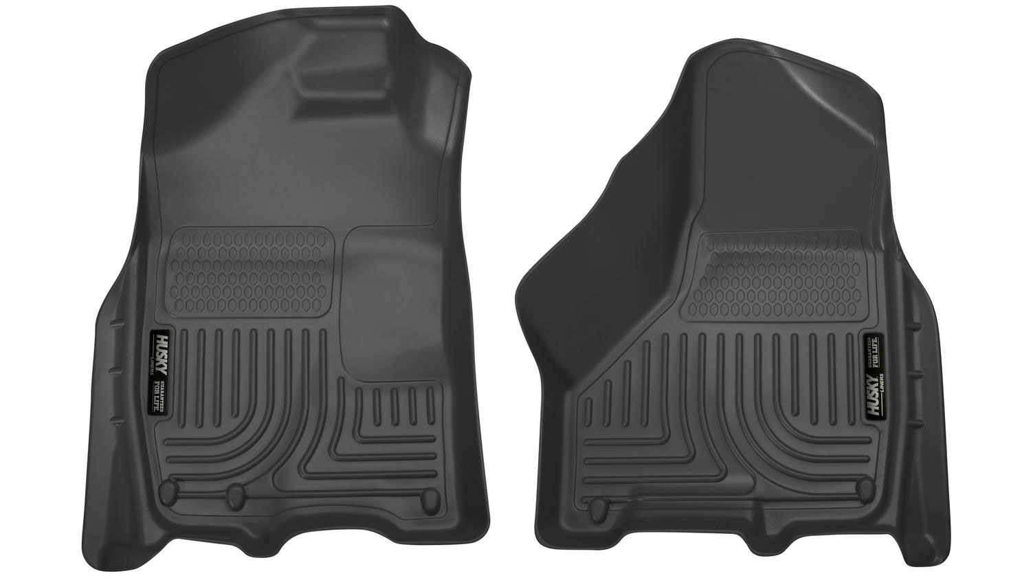 Husky Liners 18001 | Weatherbeater Series Front Floor Liners Dodge Ram Truck; 2010-2018