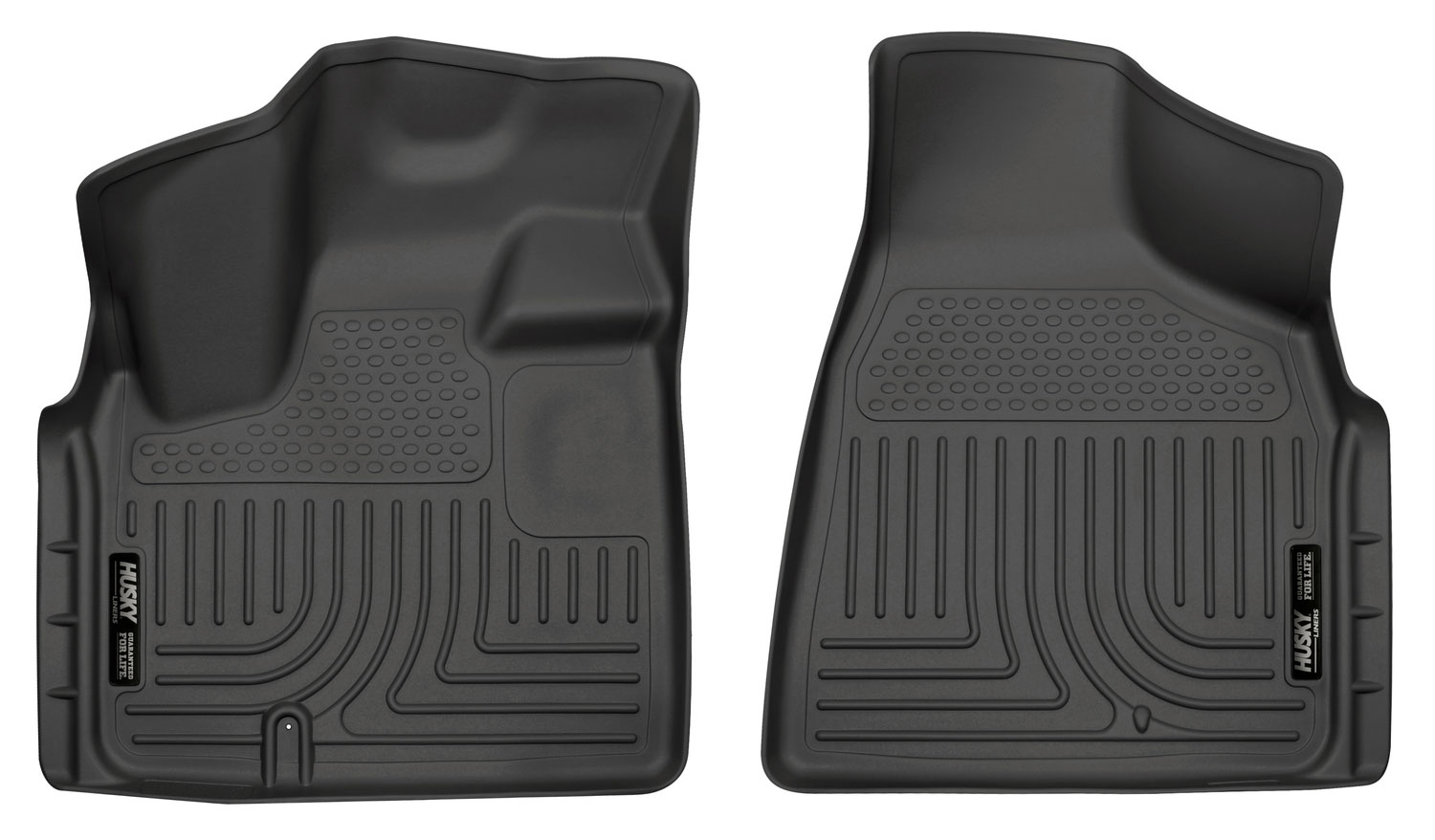 Husky Liners 18091 | Weatherbeater Series Front Floor Liners Dodge Caravan; 2008-2018