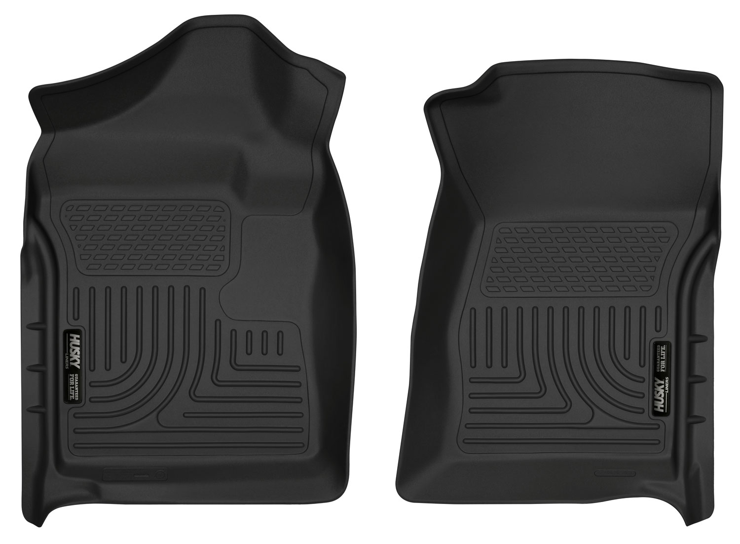 Husky Liners 18221 | Weatherbeater Series Front Floor Liners Chevrolet Silverado HD; 2007-2014