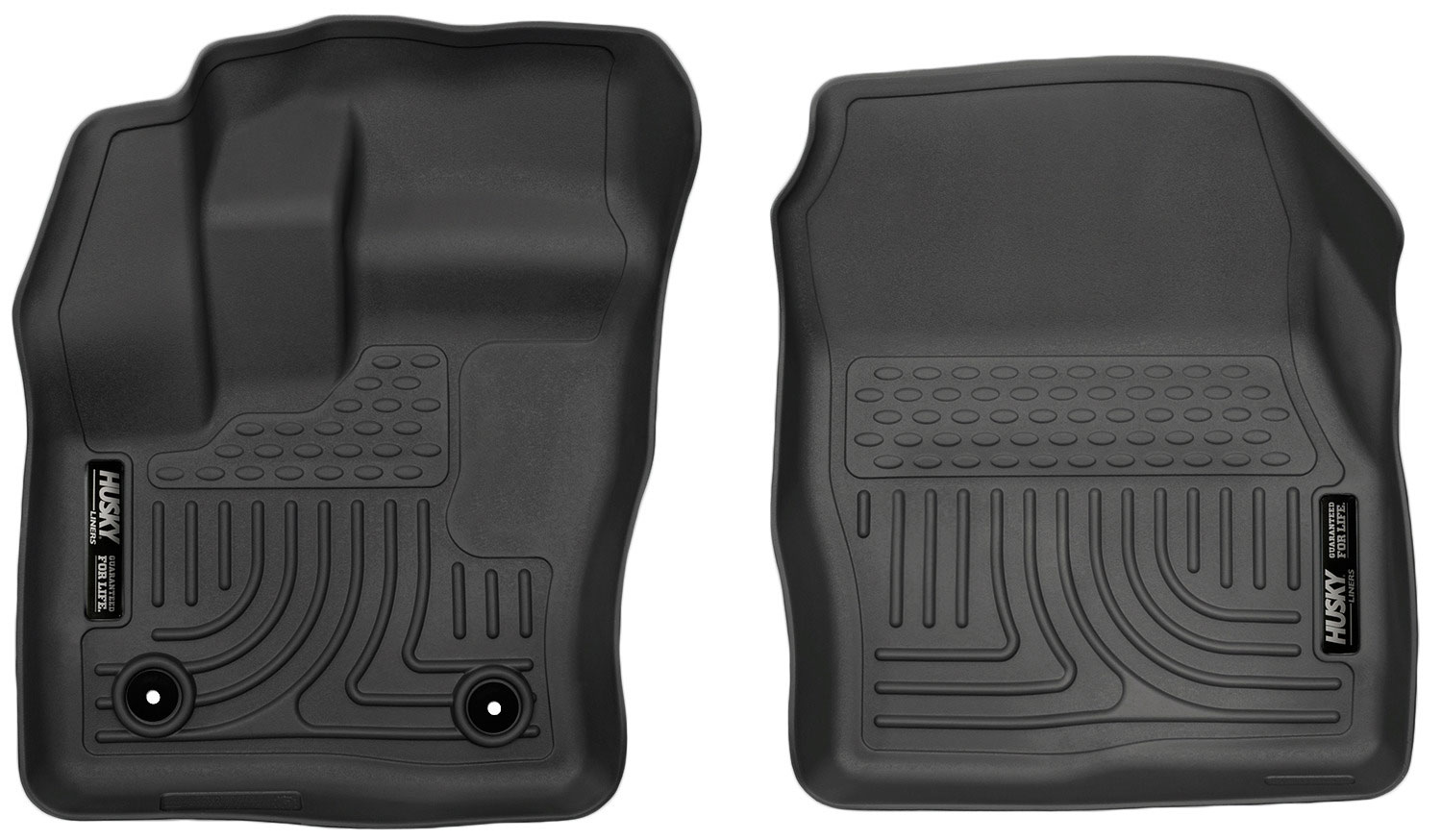 Husky Liners 18321 | Weatherbeater Series Front Floor Liners Ford Transit; 2014-2018