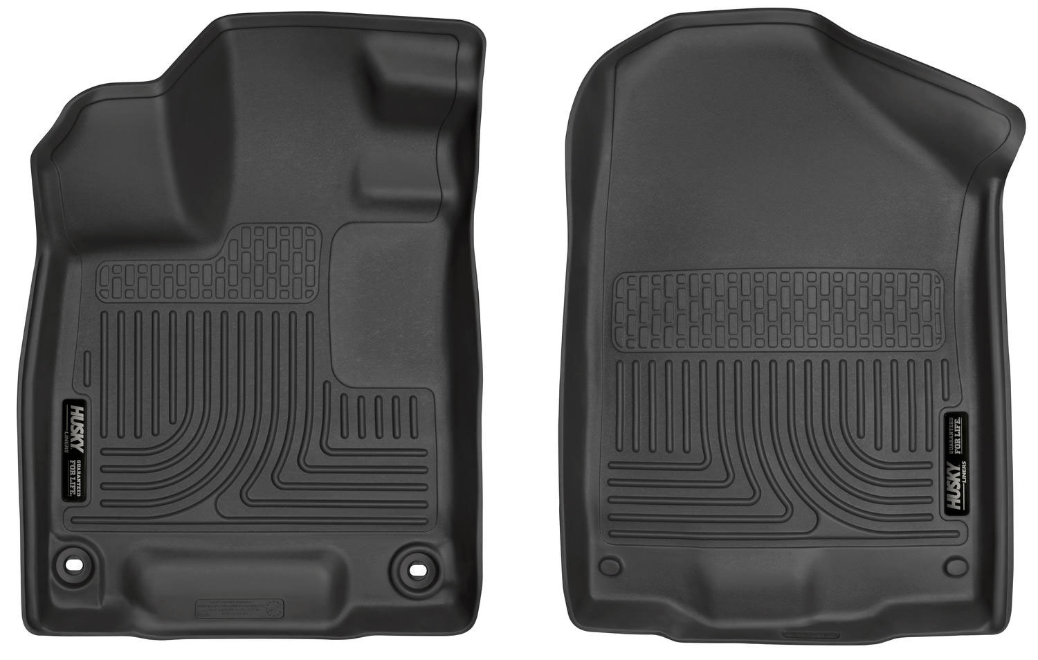 Husky Liners 18411 | Weatherbeater Series Front Floor Liners Honda Pilot; 2016-2018