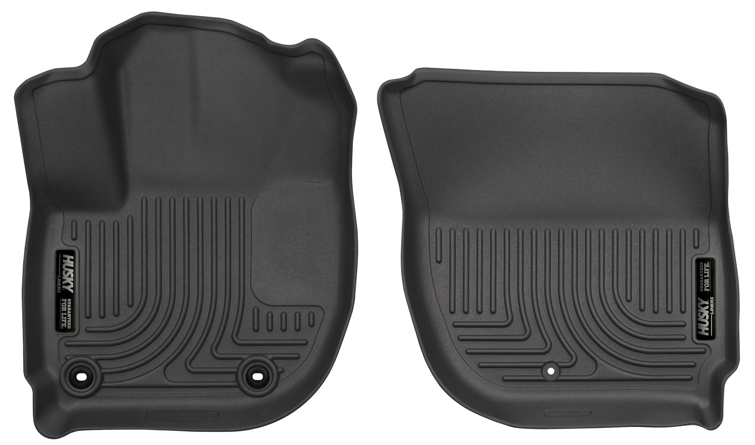 Husky Liners 18491 | Weatherbeater Series Front Floor Liners Honda Fit; 2015-2019