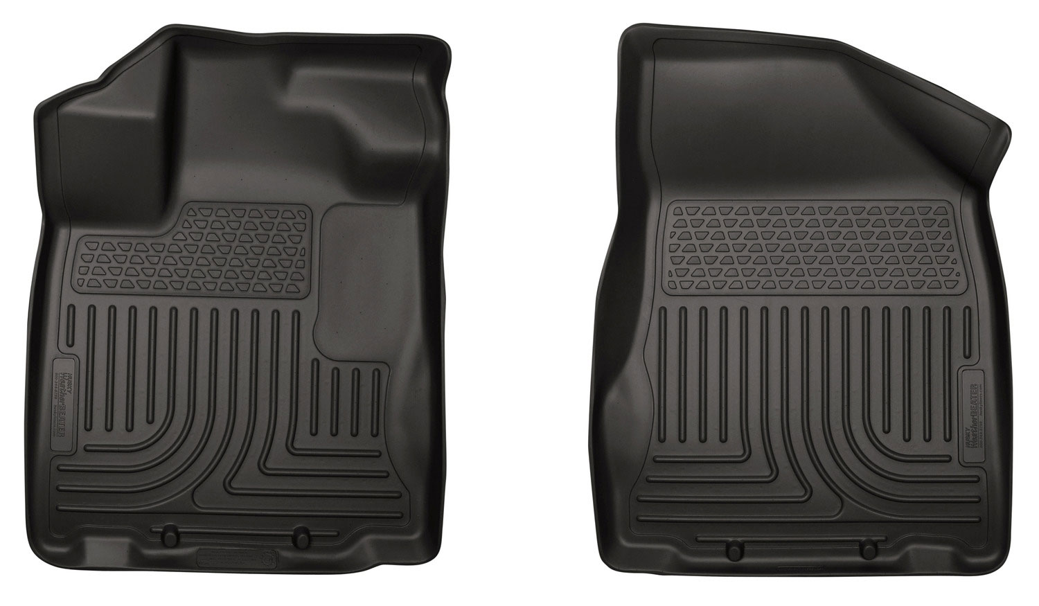 Husky Liners 18661 | Weatherbeater Series Front Floor Liners Nissan Pathfinder; 2013-2018