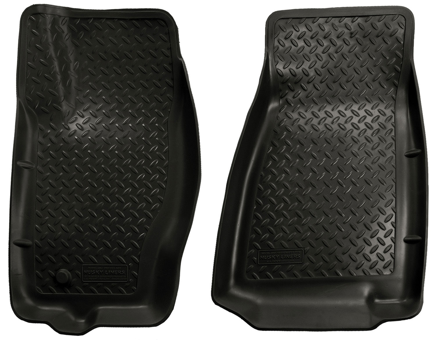 Husky Liners 30611 | Classic Style Series Front Floor Liners Jeep Commander; 2006-2010