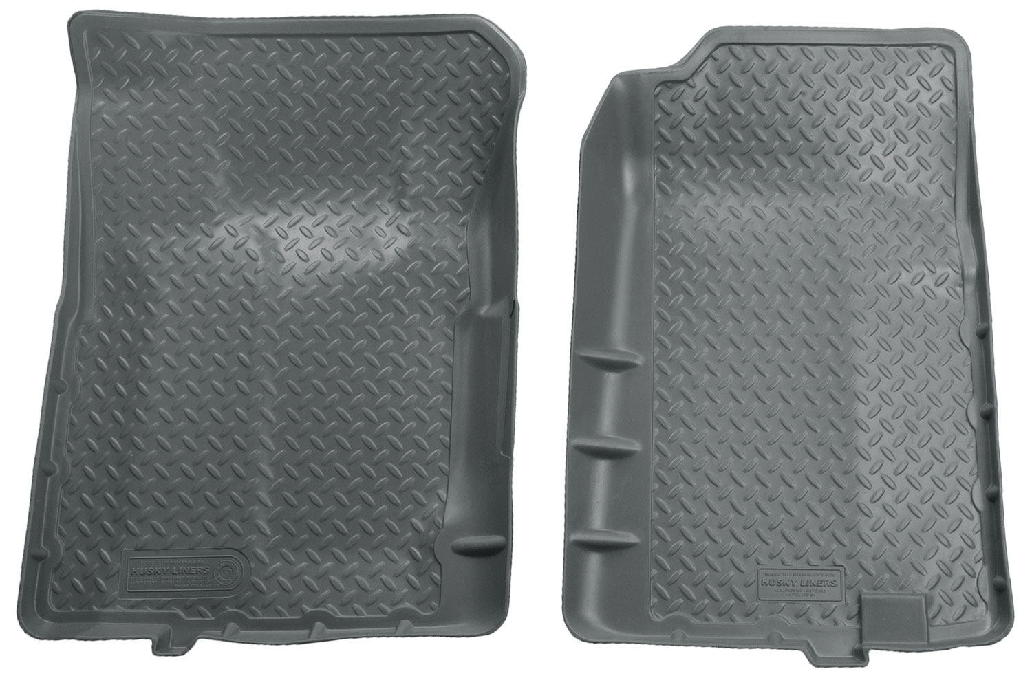 Husky Liners 31102 | Classic Style Series Front Floor Liners GMC Yukon; 1992-1997