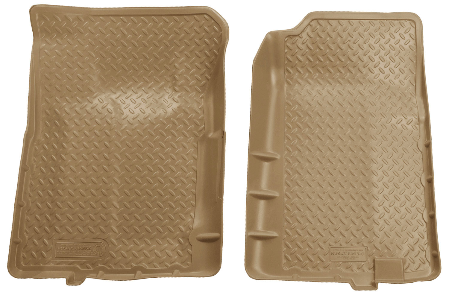 Husky Liners 31103 | Classic Style Series Front Floor Liners GMC Yukon; 1992-1997