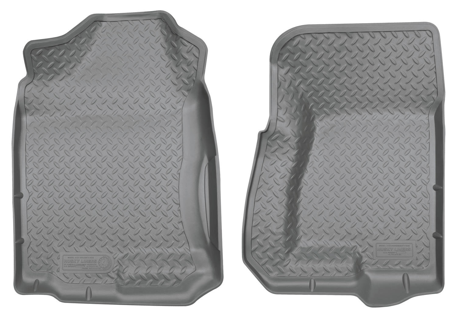 Husky Liners 31302 | Classic Style Series Front Floor Liners Chevrolet Avalanche; 2002-2006