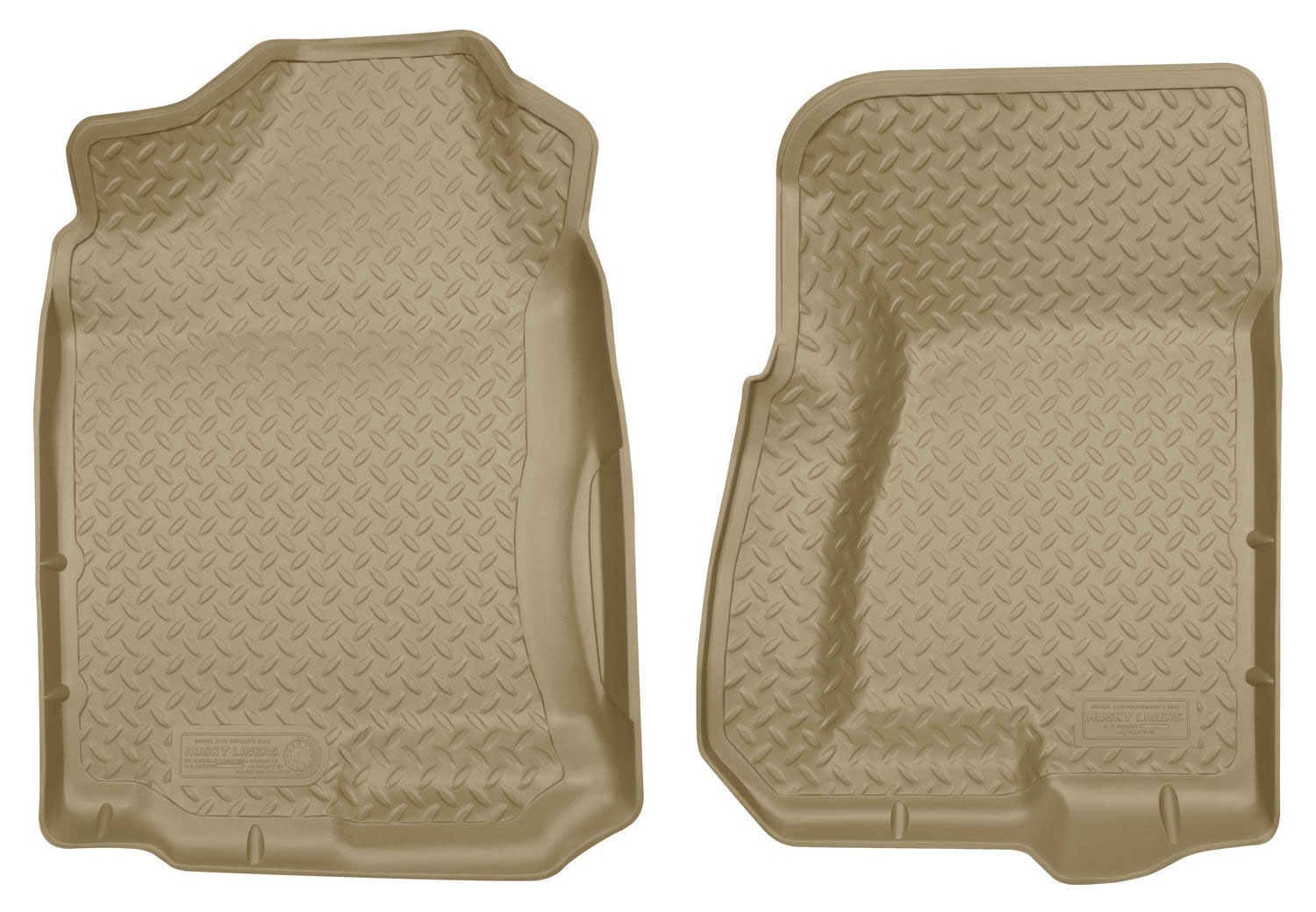 Husky Liners 31303 | Classic Style Series Front Floor Liners Chevrolet Avalanche; 2002-2006