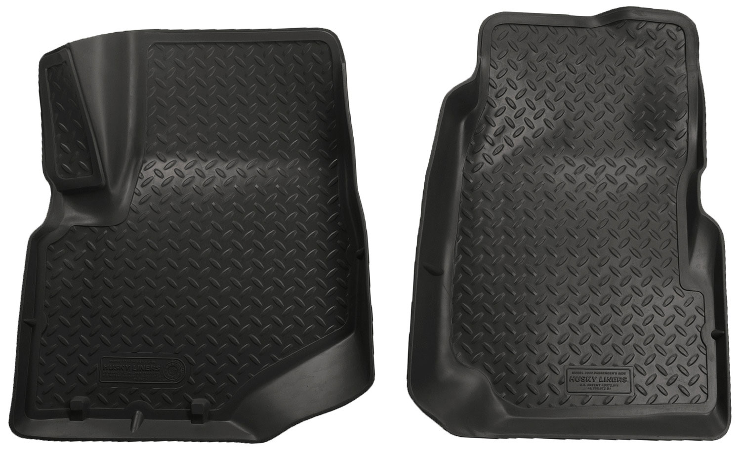 Husky Liners 32001 | Classic Style Series Front Floor Liners Oldsmobile Bravada; 2002-2004