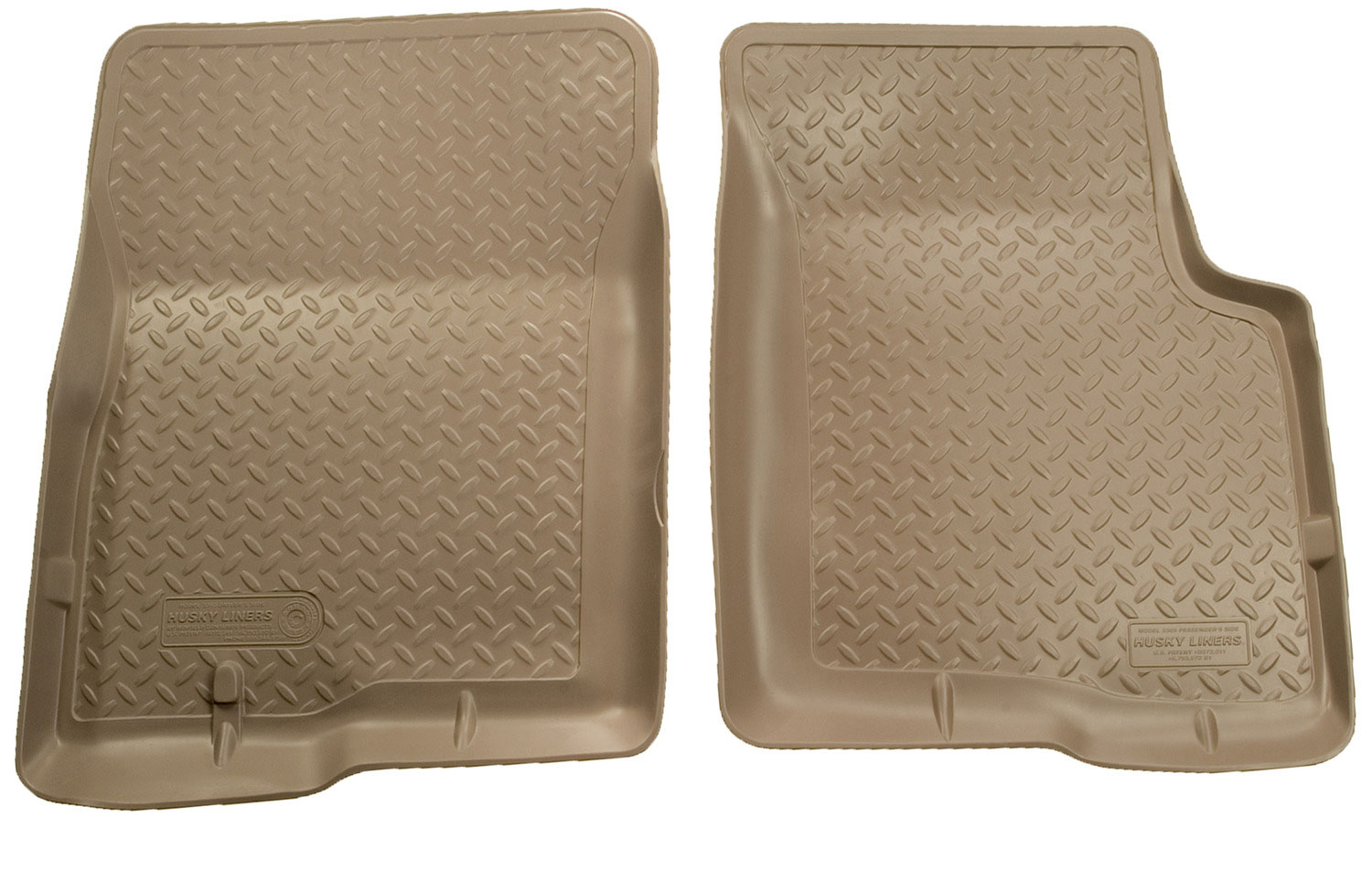 Husky Liners 33003 | Classic Style Series Front Floor Liners Ford Bronco; 1980-1996