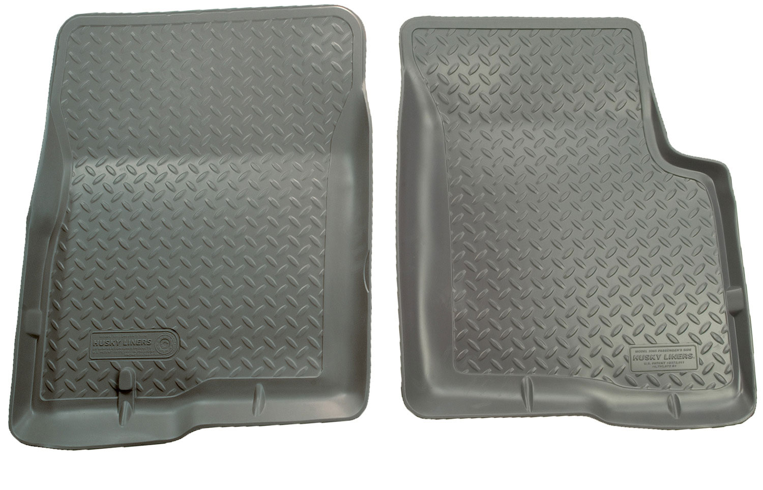 Husky Liners 33712 | Classic Style Series Front Floor Liners Mazda B3000; 1998-2004