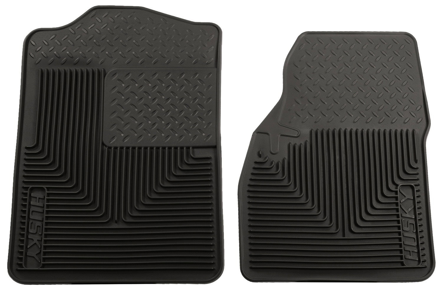 Husky Liners 51041 | Heavy Duty Floor Mats Front Floor Mats Chevrolet Suburban; 1989-1991