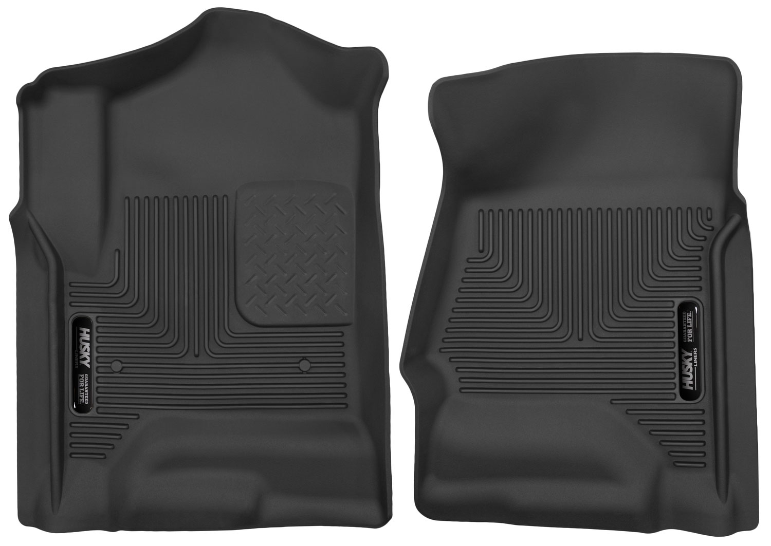 Husky Liners 53111 | X-act Contour Series Front Floor Liners Chevrolet Tahoe; 2015-2018