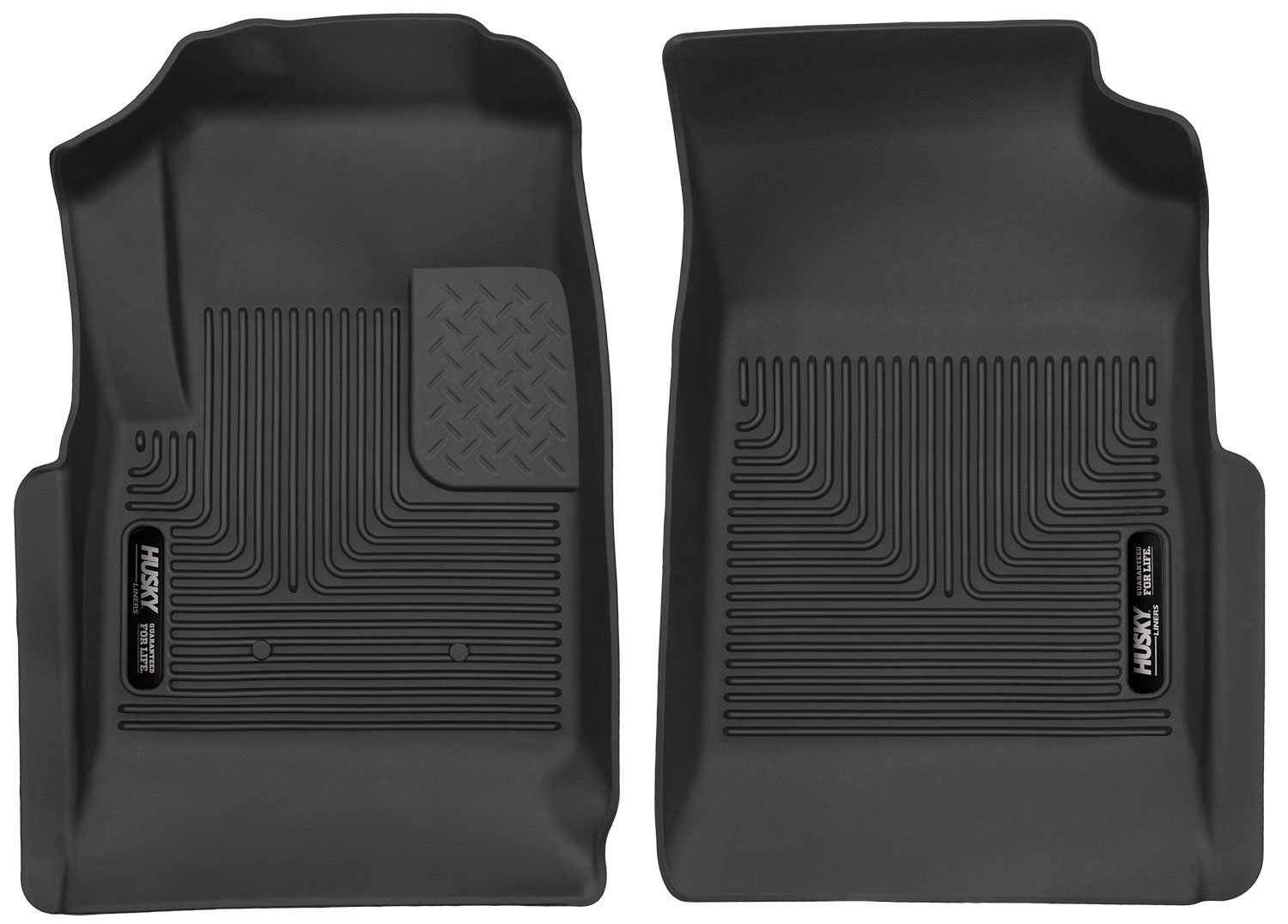 Husky Liners 53121 | X-act Contour Series Front Floor Liners GMC Canyon; 2015-2018