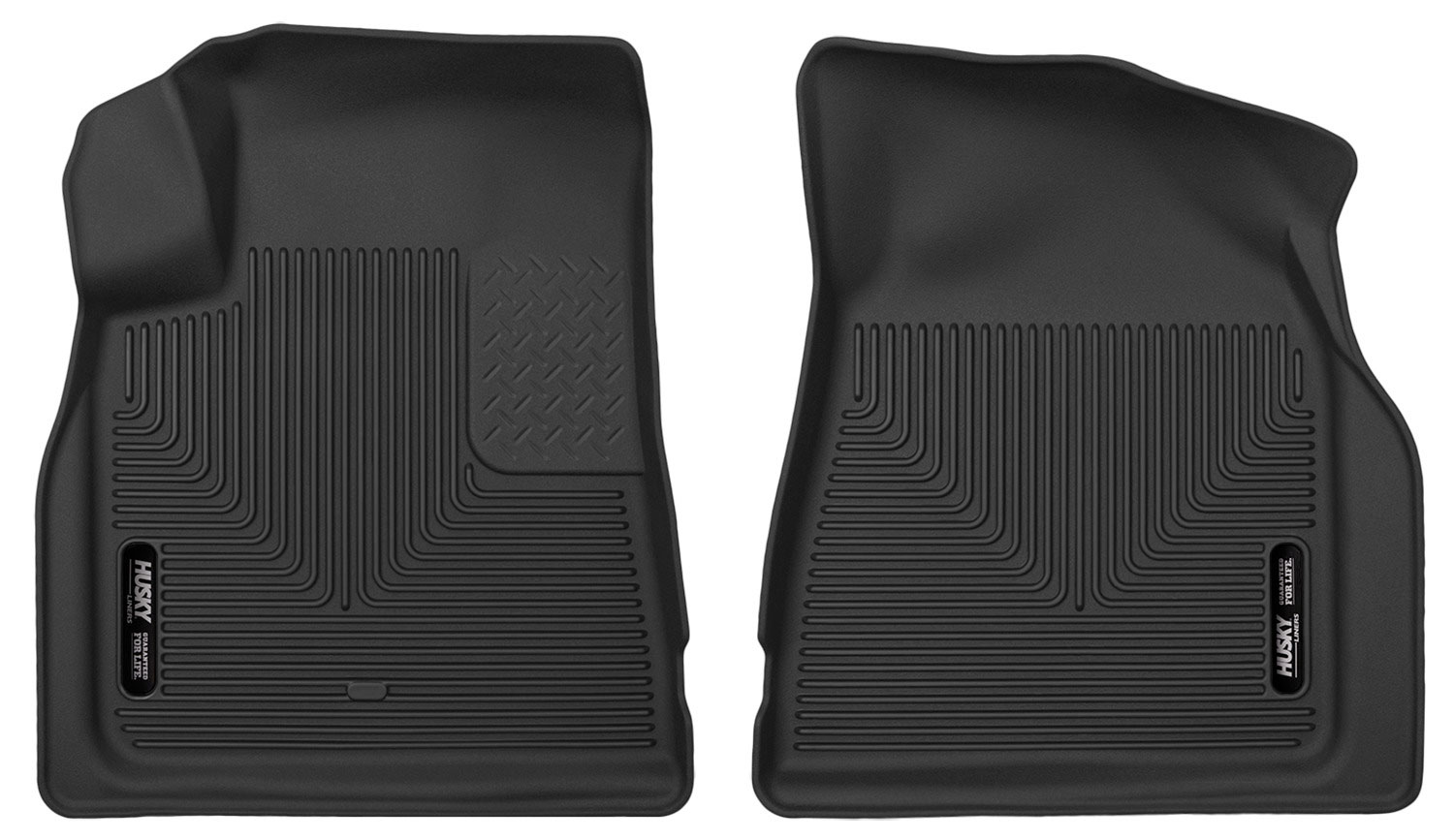 Husky Liners 53141 | X-act Contour Series Front Floor Liners Chevrolet Traverse; 2009-2017