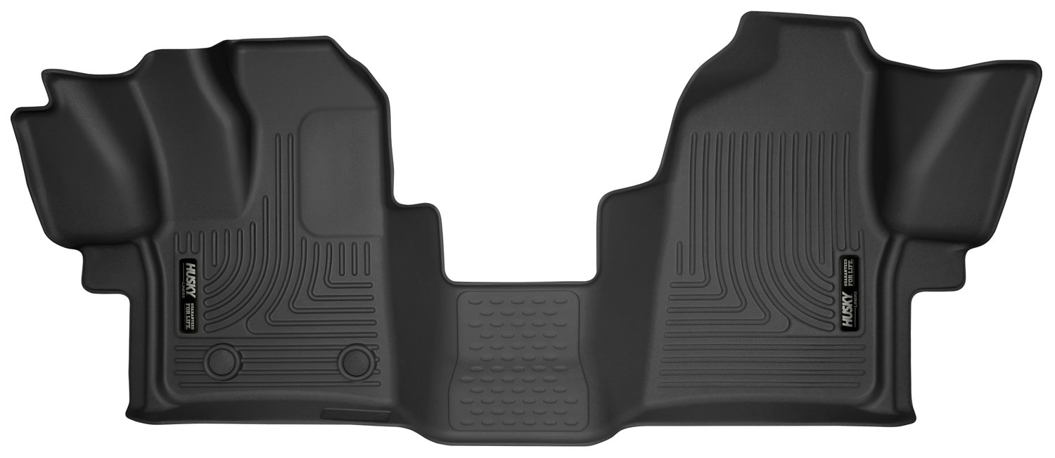 Husky Liners 53481 | X-act Contour Series Front Floor Liners Ford Transit; 2015-2018