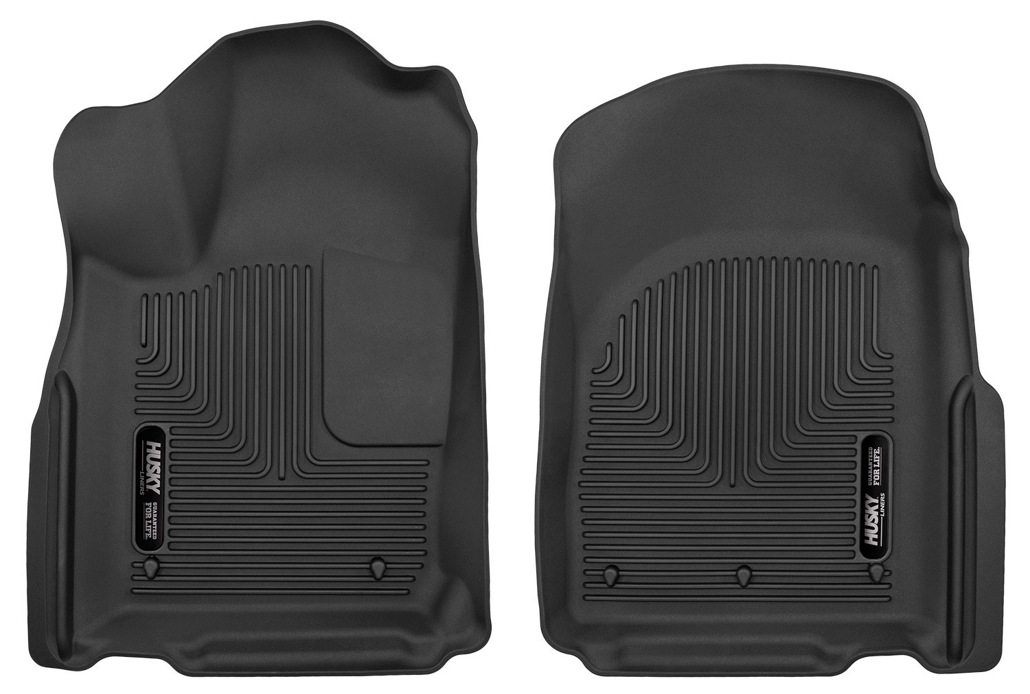 Husky Liners 53561 | X-act Contour Series Front Floor Liners Dodge Durango; 2011-2018