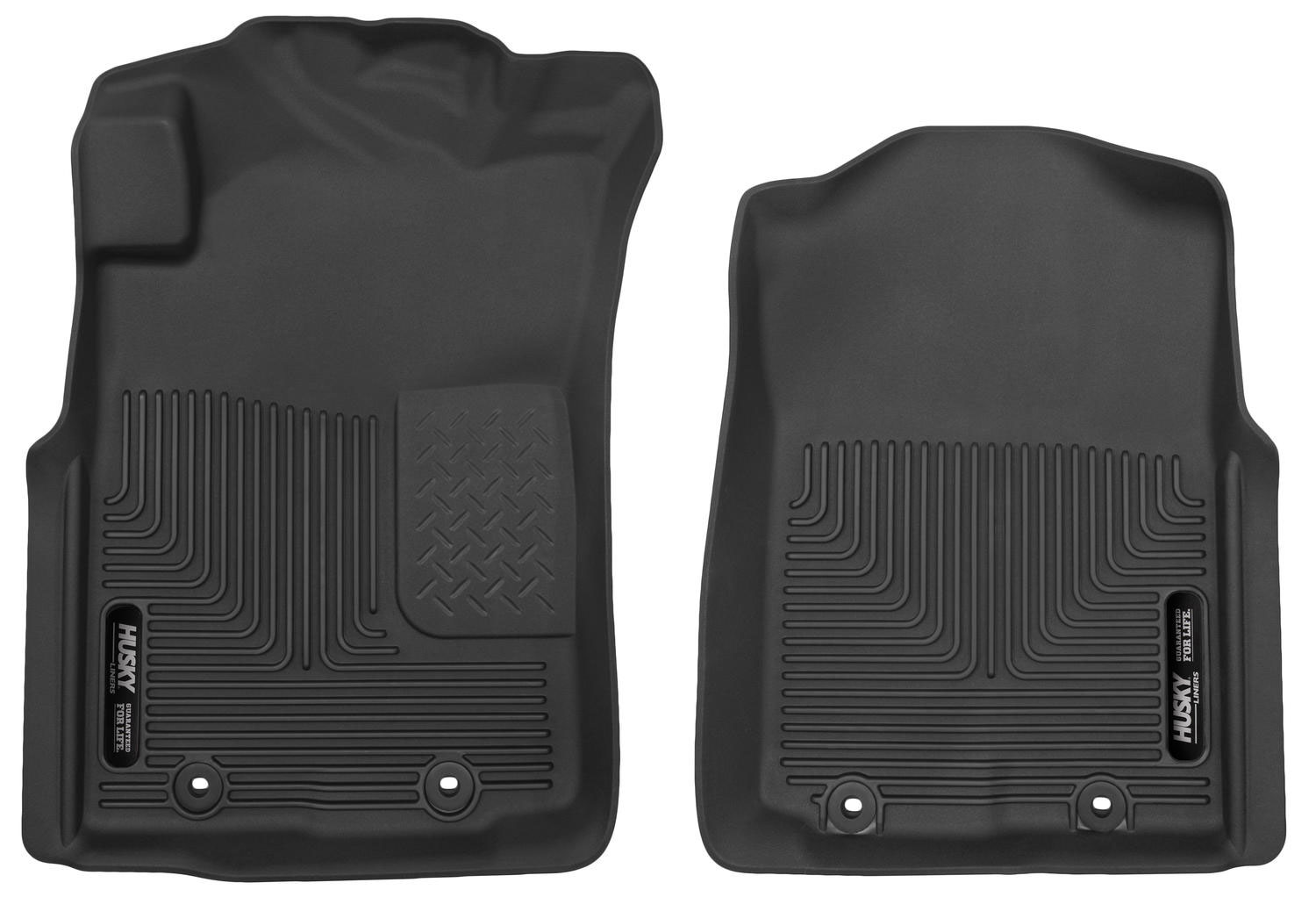 Husky Liners 53701 | X-act Contour Series Front Floor Liners Toyota Tacoma; 2012-2014