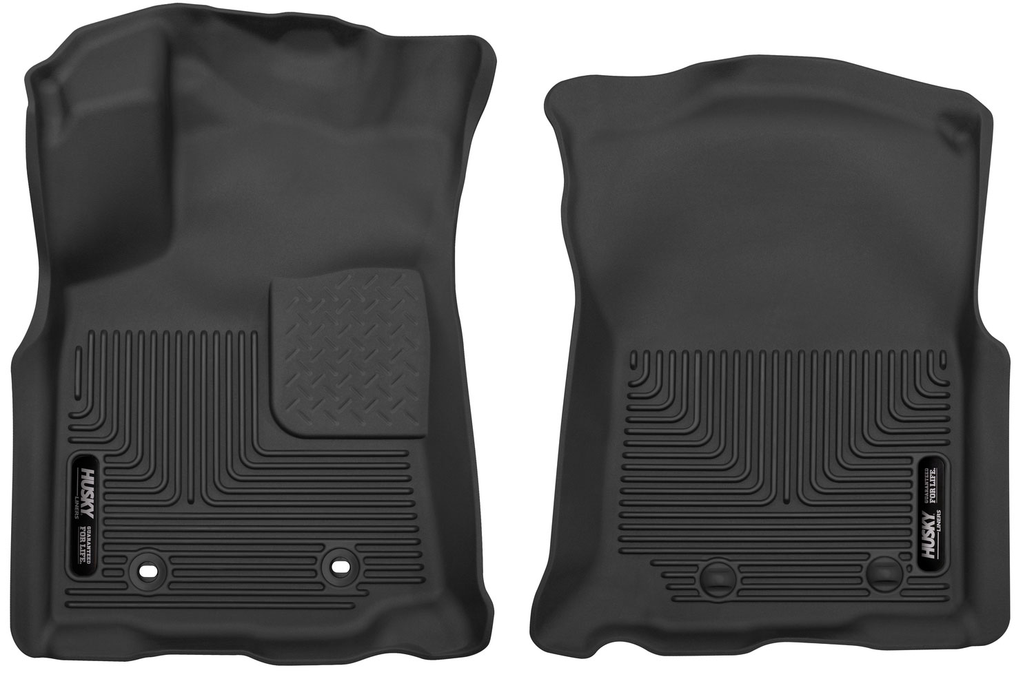 Husky Liners 53741 | X-act Contour Series Front Floor Liners Toyota Tacoma; 2016-2017