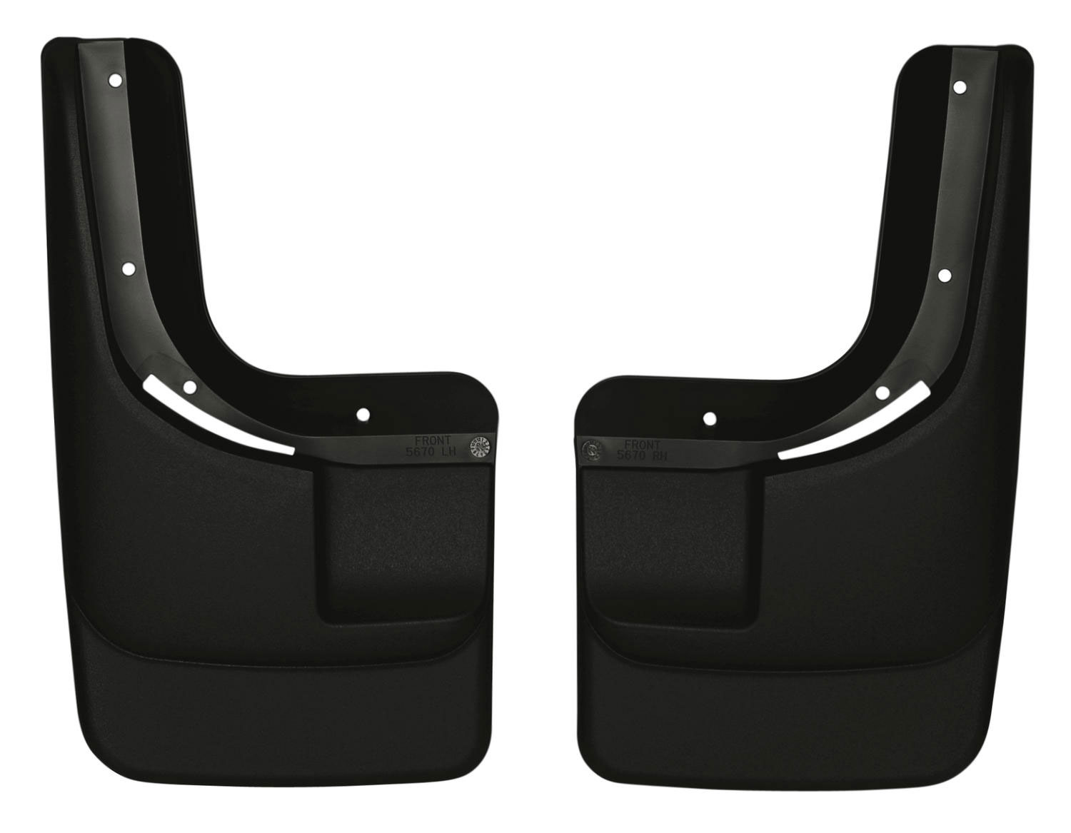 Husky Liners 56701 | Custom Mud Guards Front Mud Guards GMC Canyon; 2004-2012