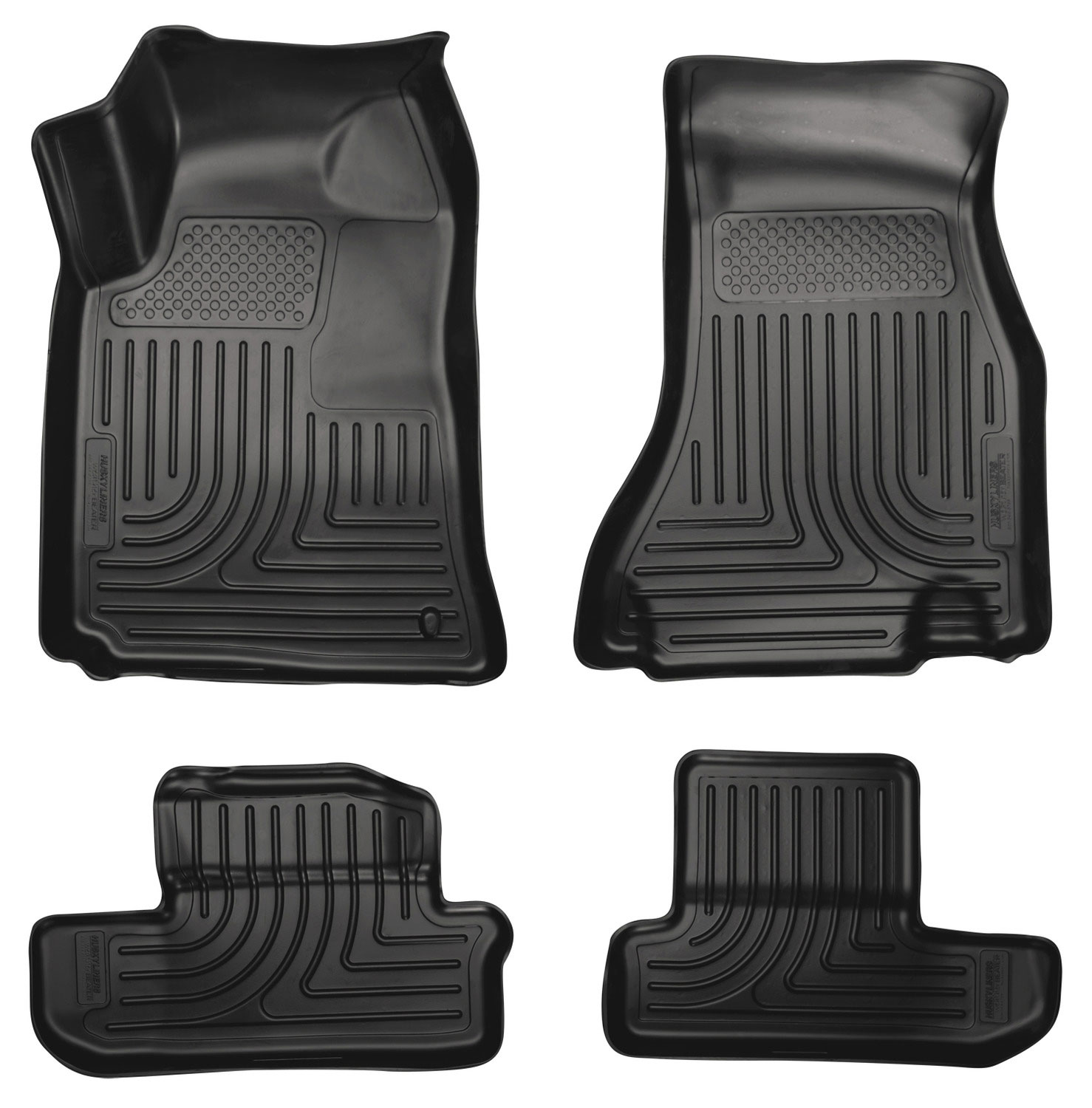 Husky Liners 98021 | Weatherbeater Series Front & 2nd Seat Floor Liners Dodge Challenger; 2008-2010