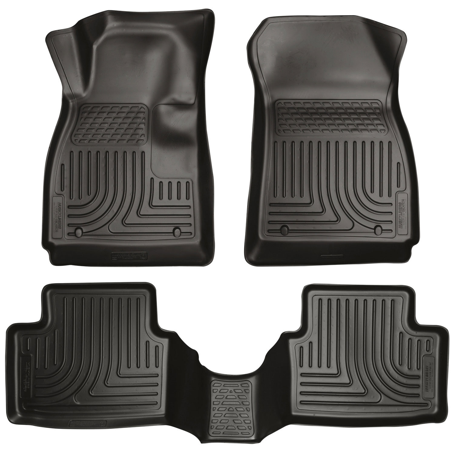 Husky Liners 98151 | Weatherbeater Series Front & 2nd Seat Floor Liners Buick Regal; 2011-2017