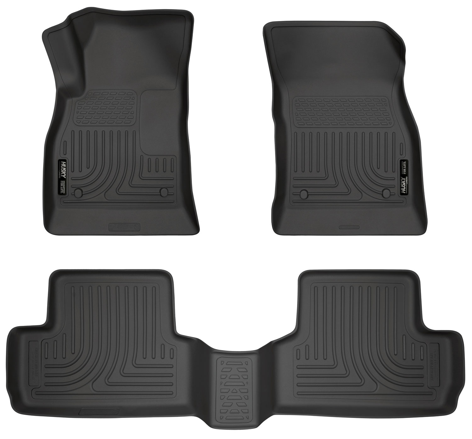 Husky Liners 98171 | Weatherbeater Series Front & 2nd Seat Floor Liners Buick Verano; 2012-2017