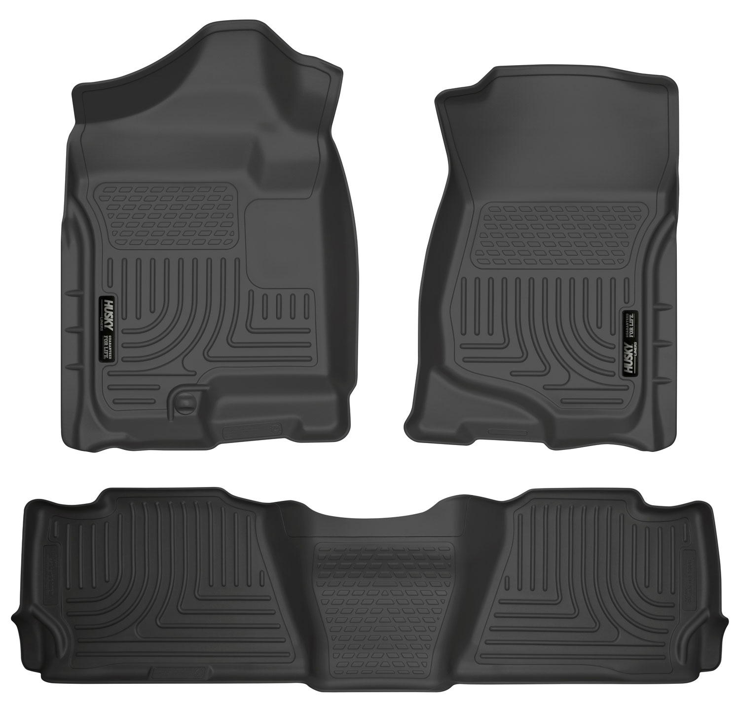 Husky Liners 98251 | Weatherbeater Series Front & 2nd Seat Floor Liners Cadillac ATS; 2009-2014