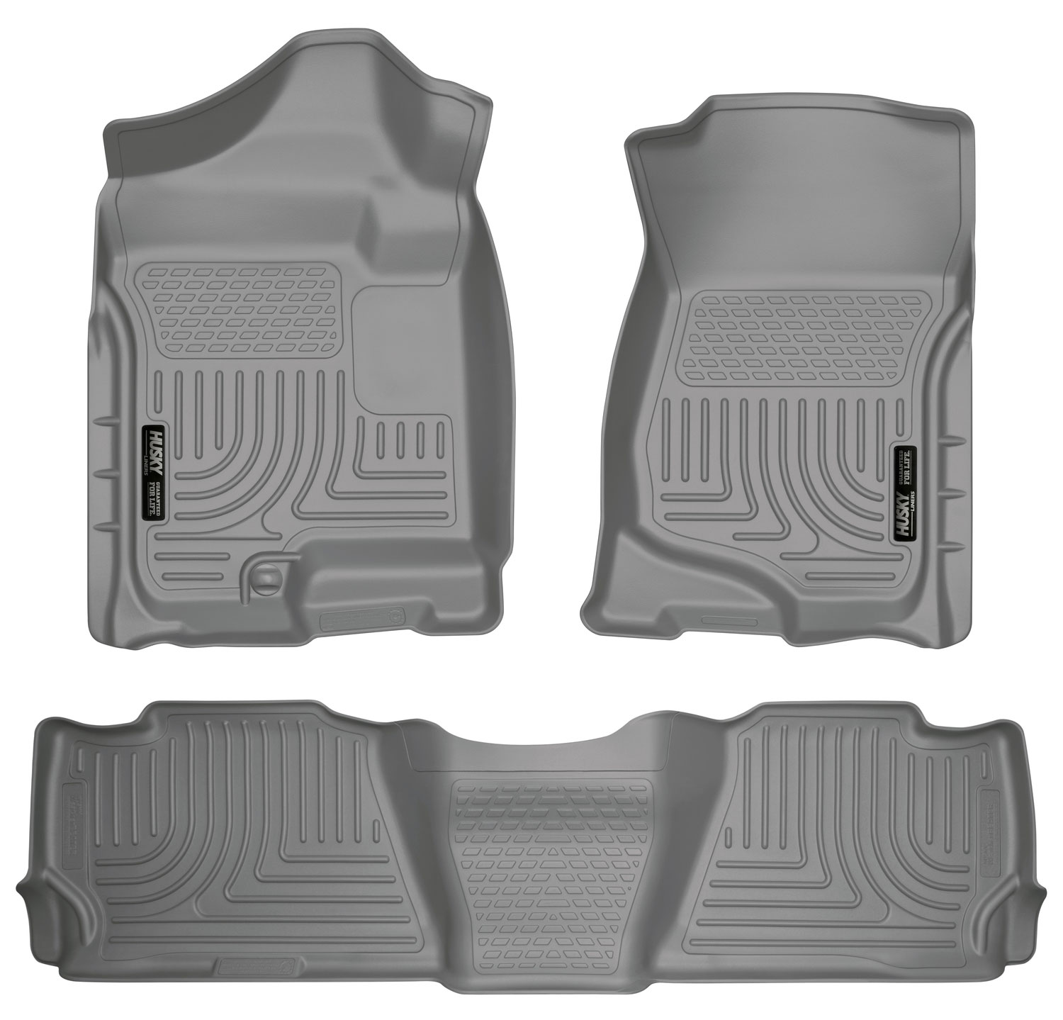 Husky Liners 98262 | Weatherbeater Series Front & 2nd Seat Floor Liners Cadillac ATS; 2007-2013