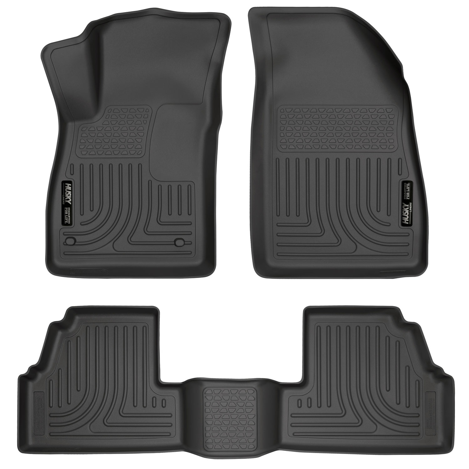 Husky Liners 98271 | Weatherbeater Series Front & 2nd Seat Floor Liners Buick Encore; 2013-2018