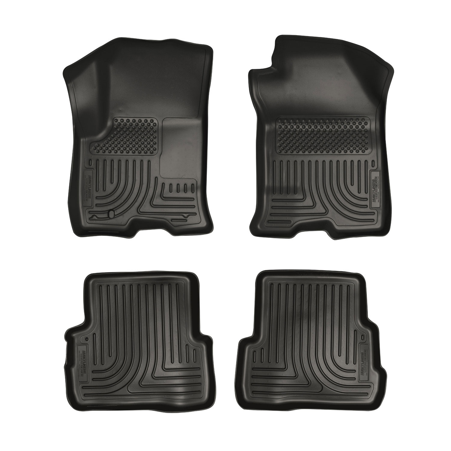 Husky Liners 98311 | Weatherbeater Series Front & 2nd Seat Floor Liners Ford Focus; 2008-2011