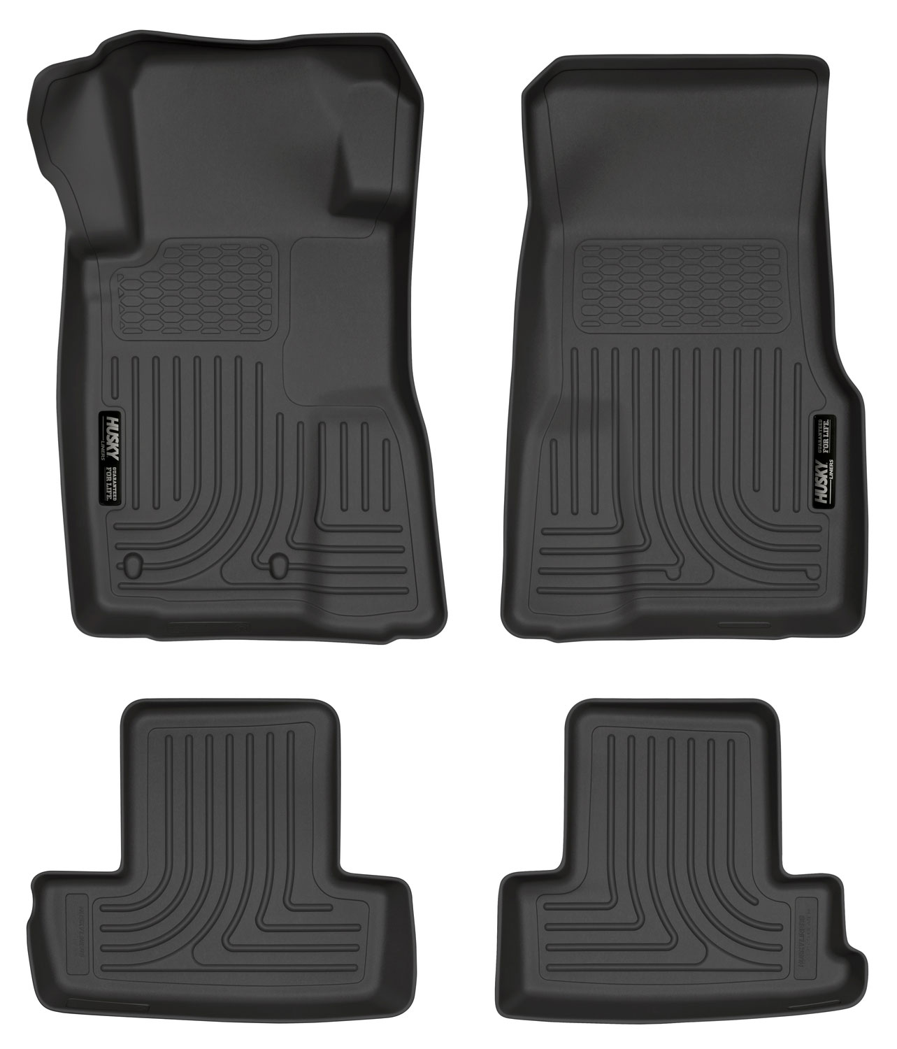 Husky Liners 98371 | Weatherbeater Series Front & 2nd Seat Floor Liners Ford Mustang; 2010-2014