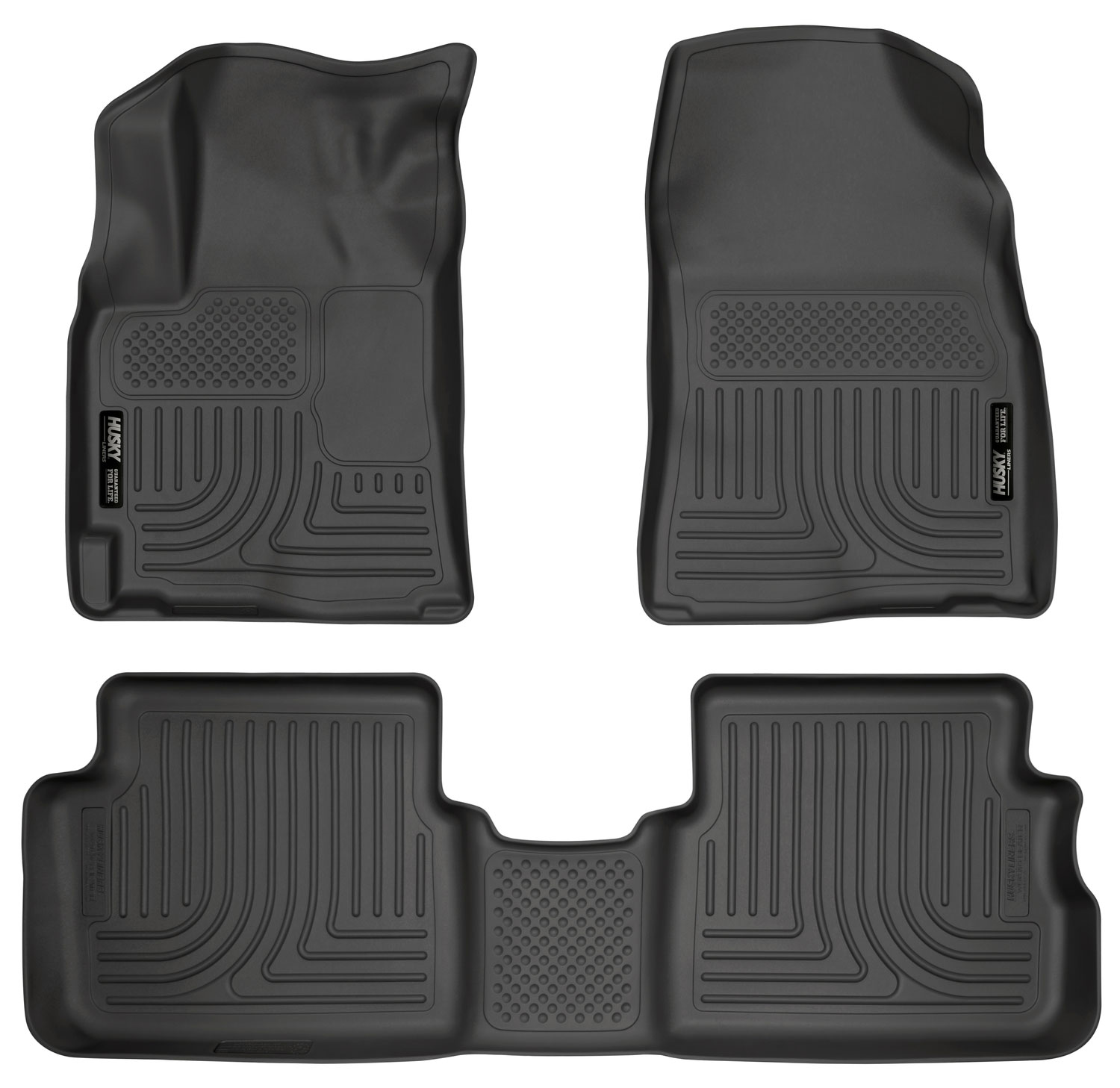 Husky Liners 98531 | Weatherbeater Series Front & 2nd Seat Floor Liners Toyota Corolla; 2009-2013