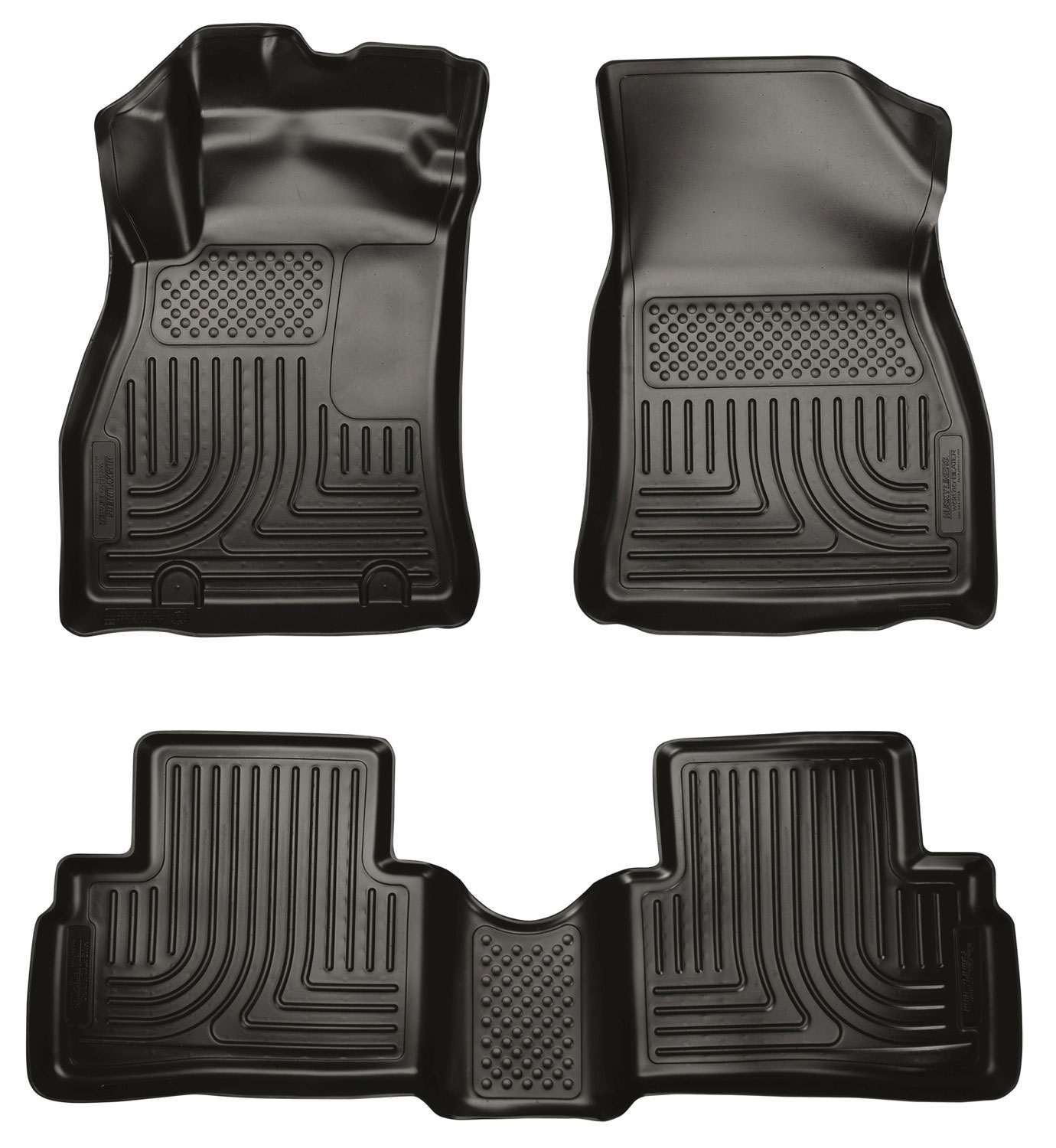 Husky Liners 98621 | Weatherbeater Series Front & 2nd Seat Floor Liners Nissan Juke; 2011-2017