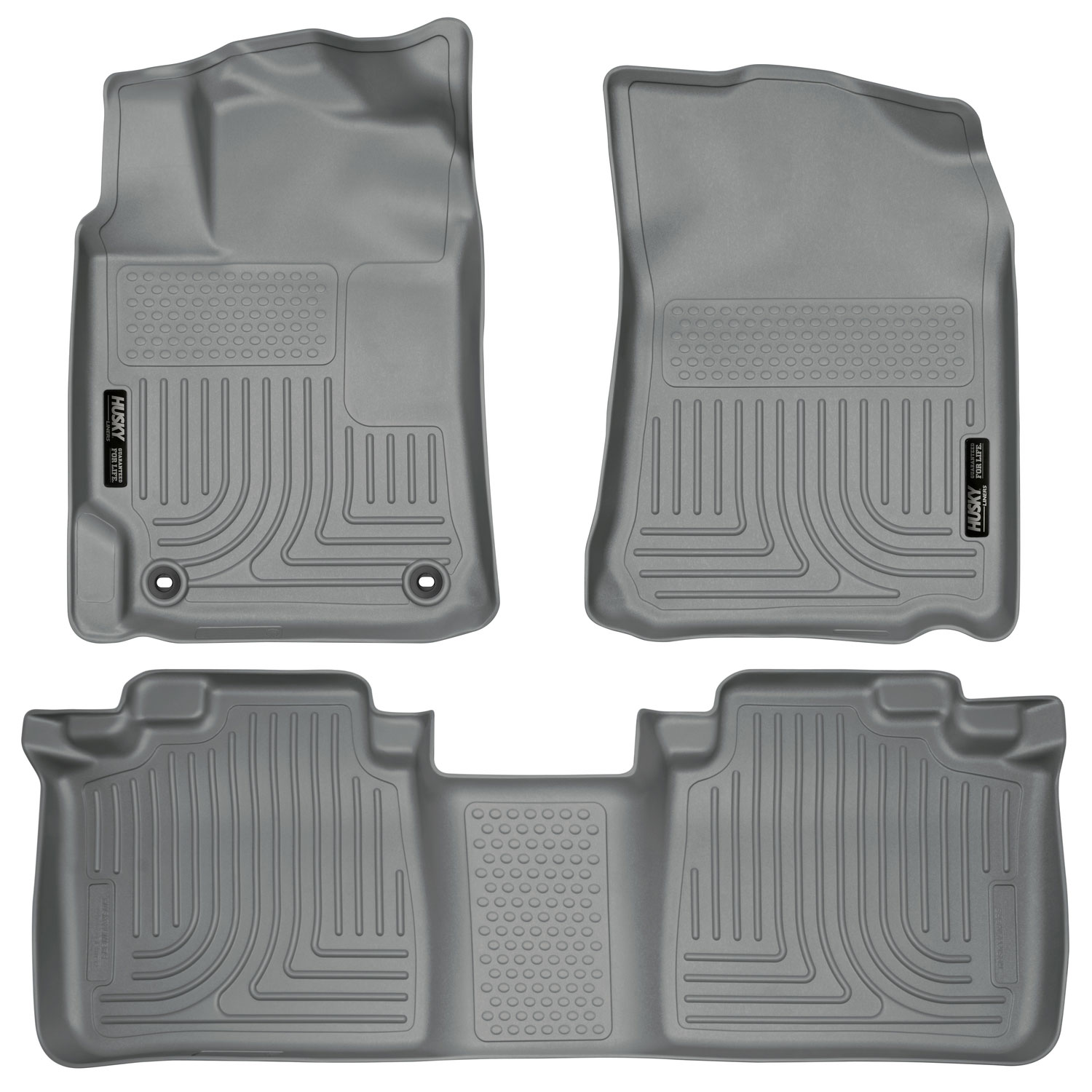 Husky Liners 98902 | Weatherbeater Series Front & 2nd Seat Floor Liners Toyota Camry; 2012-2017