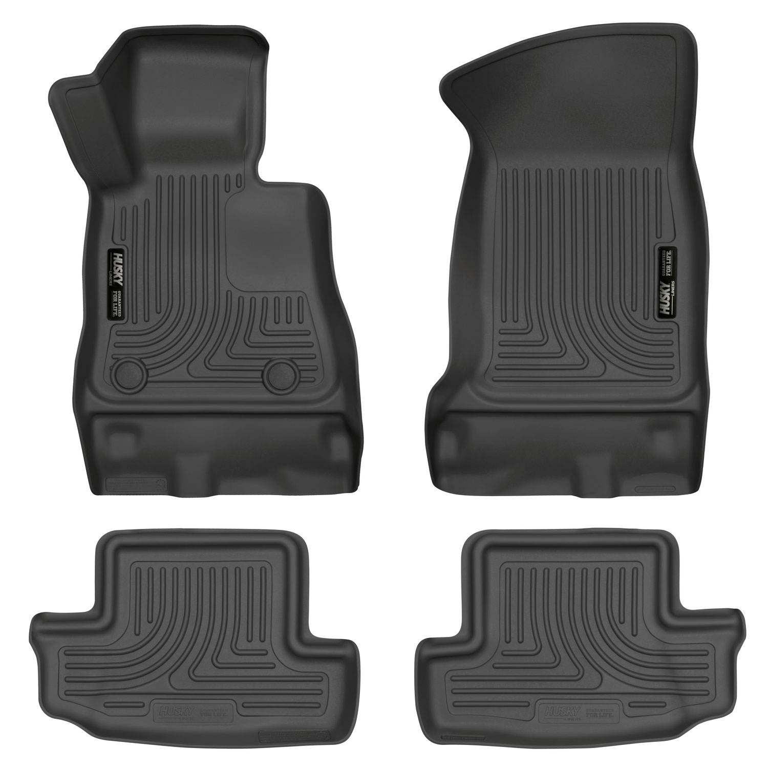 Husky Liners 99121 | Weatherbeater Series Front & 2nd Seat Floor Liners Chevrolet Camaro; 2016-2024