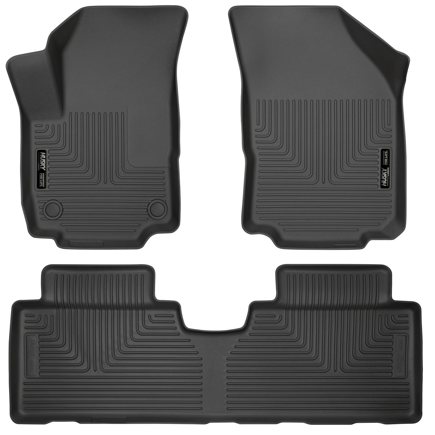 Husky Liners 99131 | Weatherbeater Series Front & 2nd Seat Floor Liners Chevrolet Equinox; 2018-2022