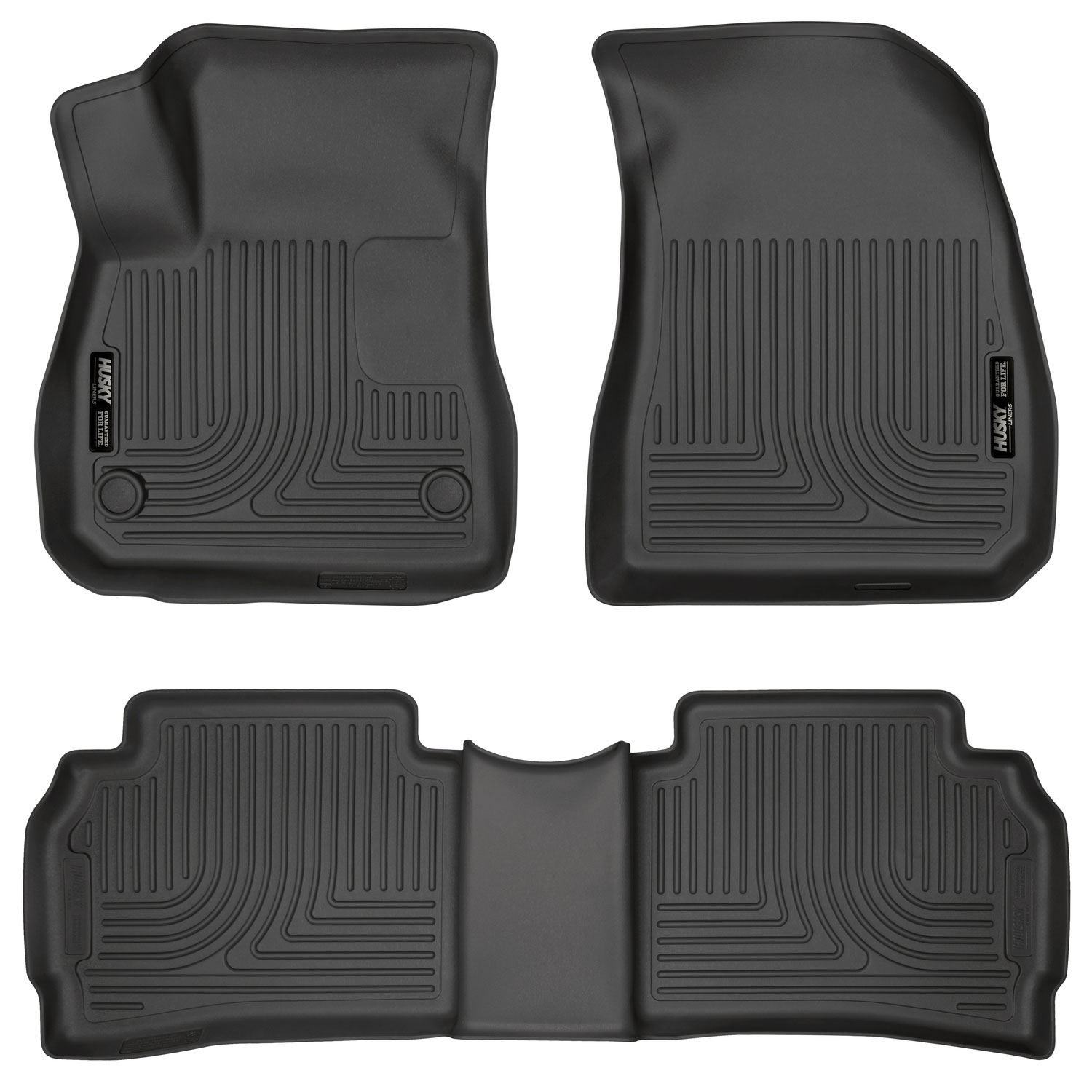 Husky Liners 99191 | Weatherbeater Series Front & 2nd Seat Floor Liners Chevrolet Malibu; 2016-2018