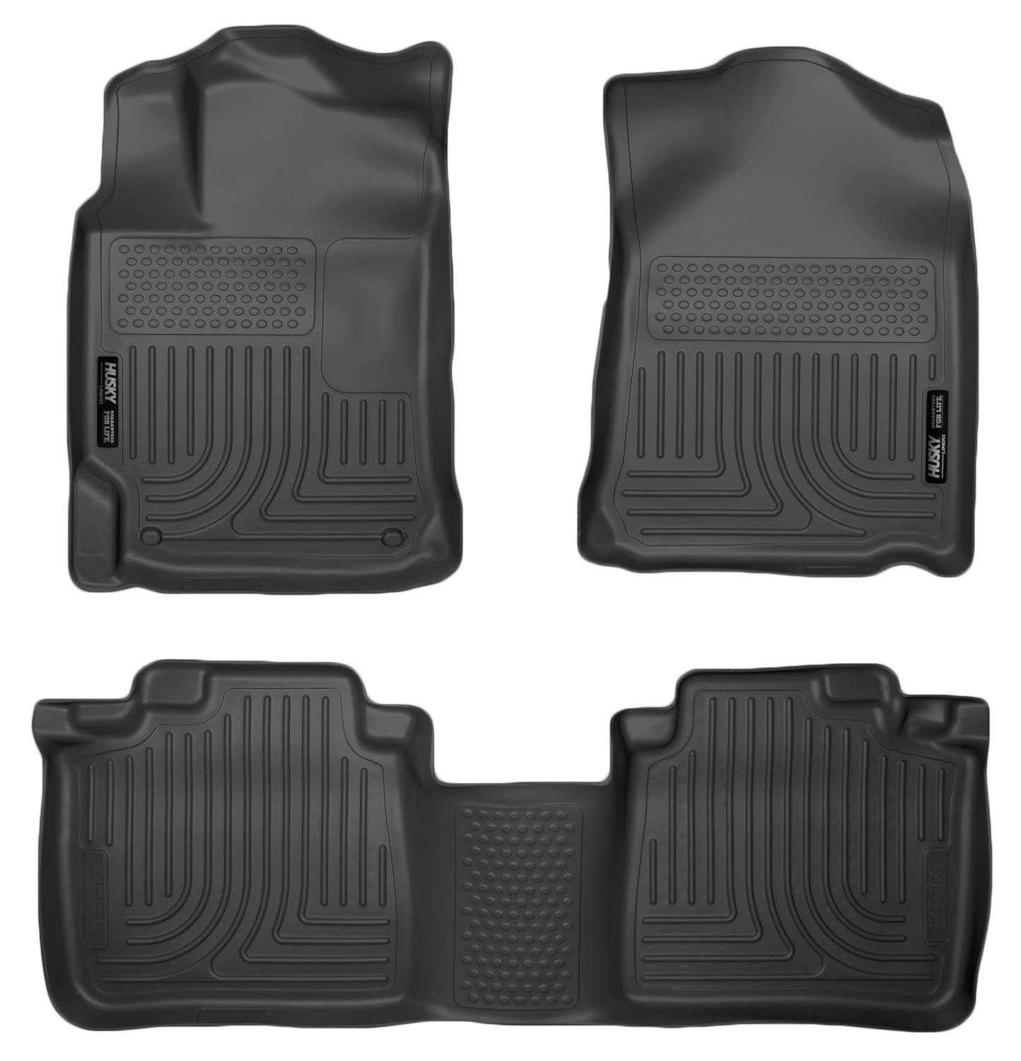 Husky Liners 99551 | Weatherbeater Series Front & 2nd Seat Floor Liners Lexus RX; 2010-2015