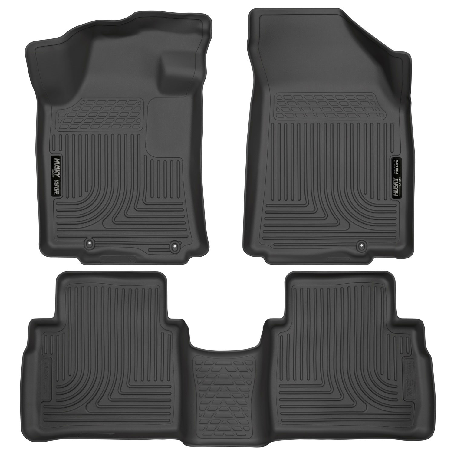 Husky Liners 99621 | Weatherbeater Series Front & 2nd Seat Floor Liners Nissan Maxima; 2016-2018