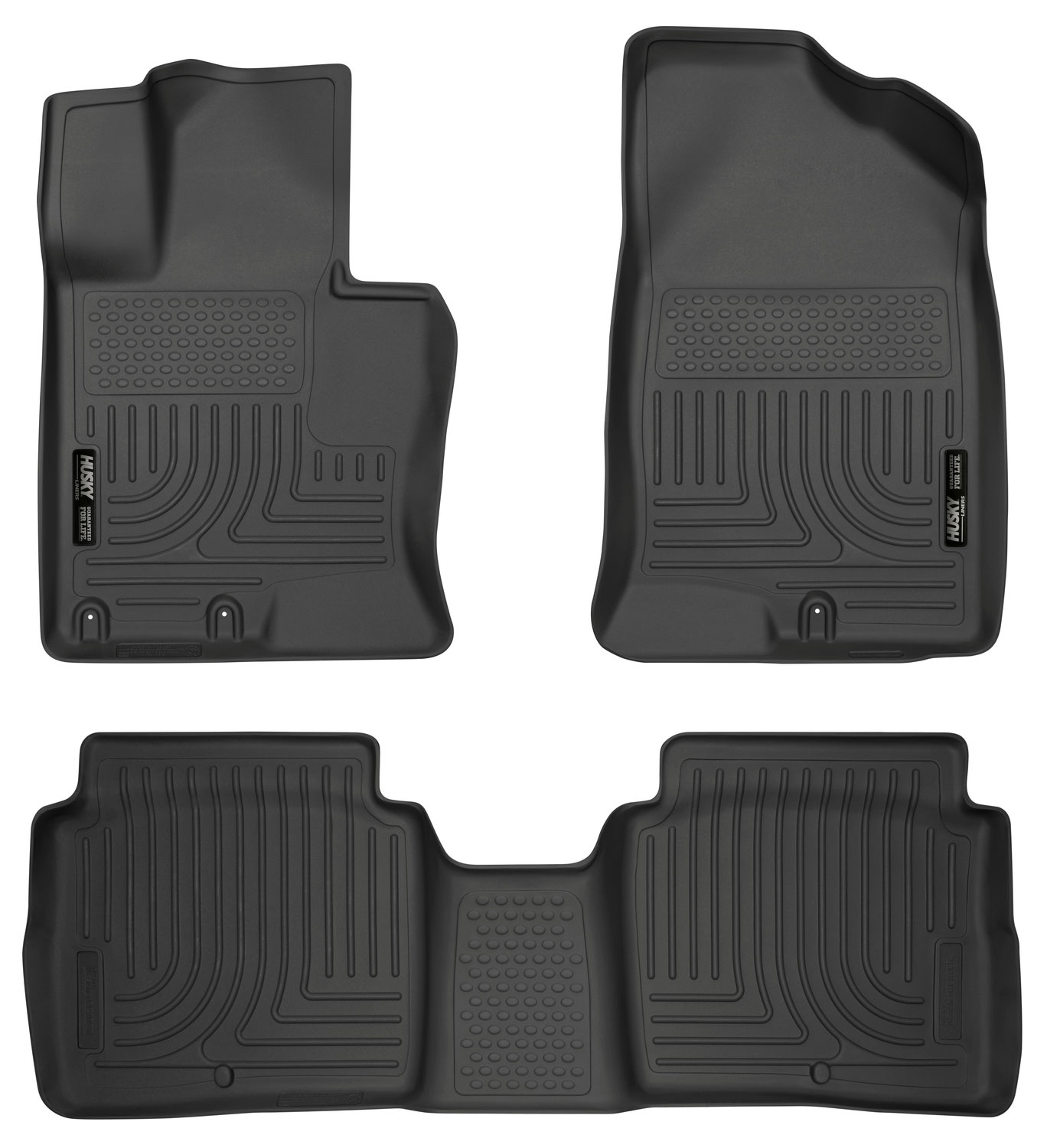 Husky Liners 99691 | Weatherbeater Series Front & 2nd Seat Floor Liners Kia Optima; 2011-2015