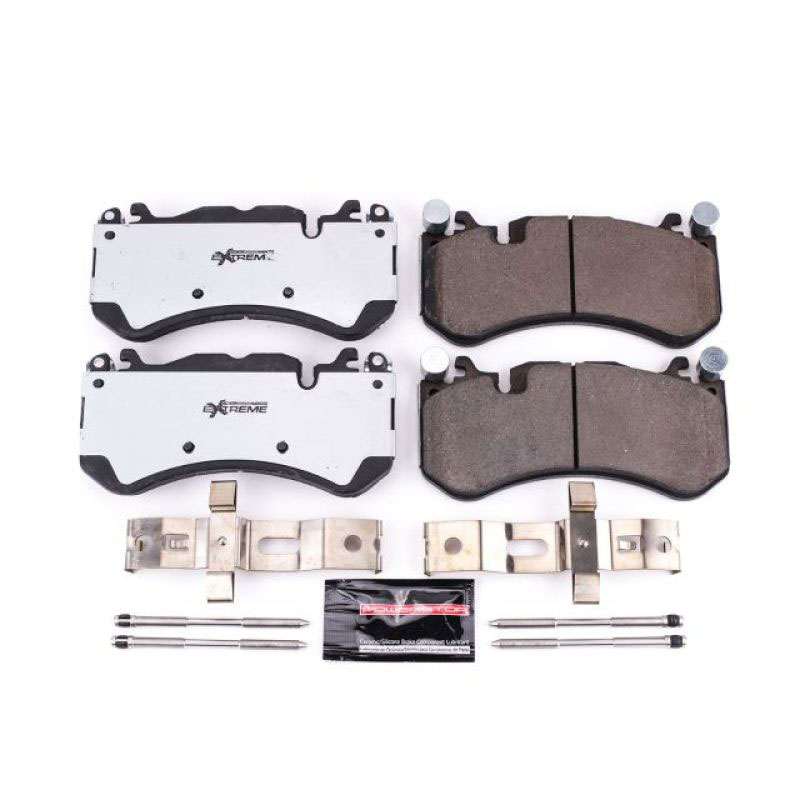 PowerStop z26-1291 | Power Stop 14-18 Audi RS7 Front Z26 Extreme Street Brake Pads w/Hardware; 2014-2018